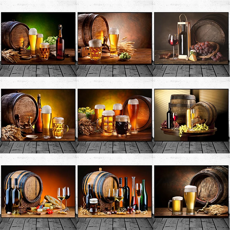Wine In Beer Bottle - Mutfak Bar Kırmızı Şarap Üzüm Bira
