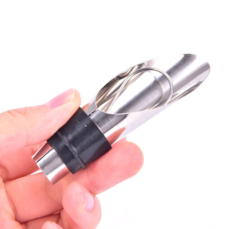 Wine Stopper Vacuum - 2 adet paslanmaz çelik şarap şarap