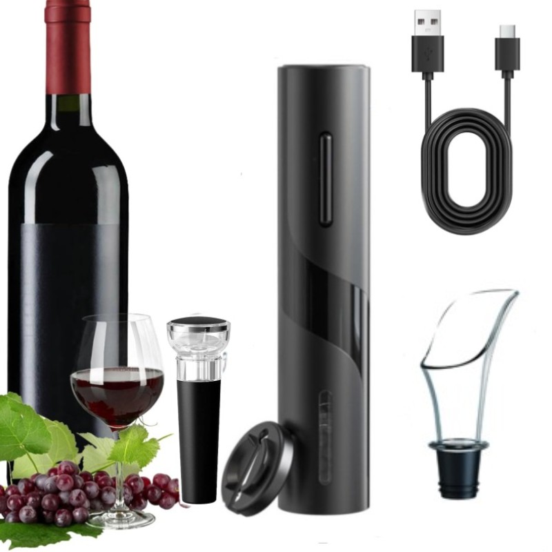 Wine In Beer Bottle - Şarj edilebilir Çok Fonksiyonlu Elektrikli Otomatik