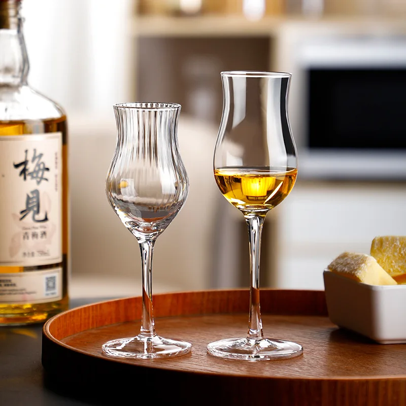 Wine Beer Foot - Yüksek Ayaklı Kristal Cam Kahve Fincanı,