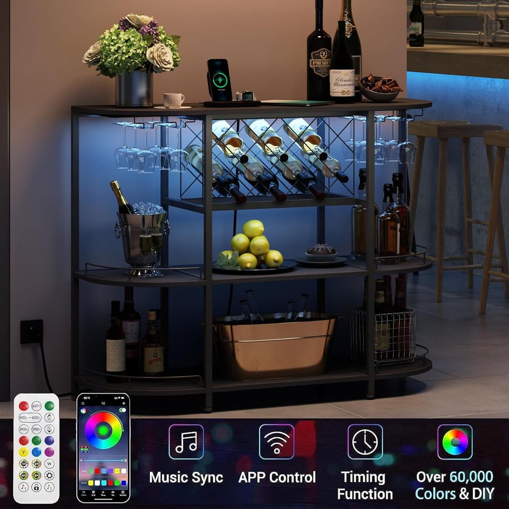 Siyah 3 Katmanlı Sehpa, Şarapl - Wine & Beer Unlimited Spirits Photos incelemesi ve fiyatı