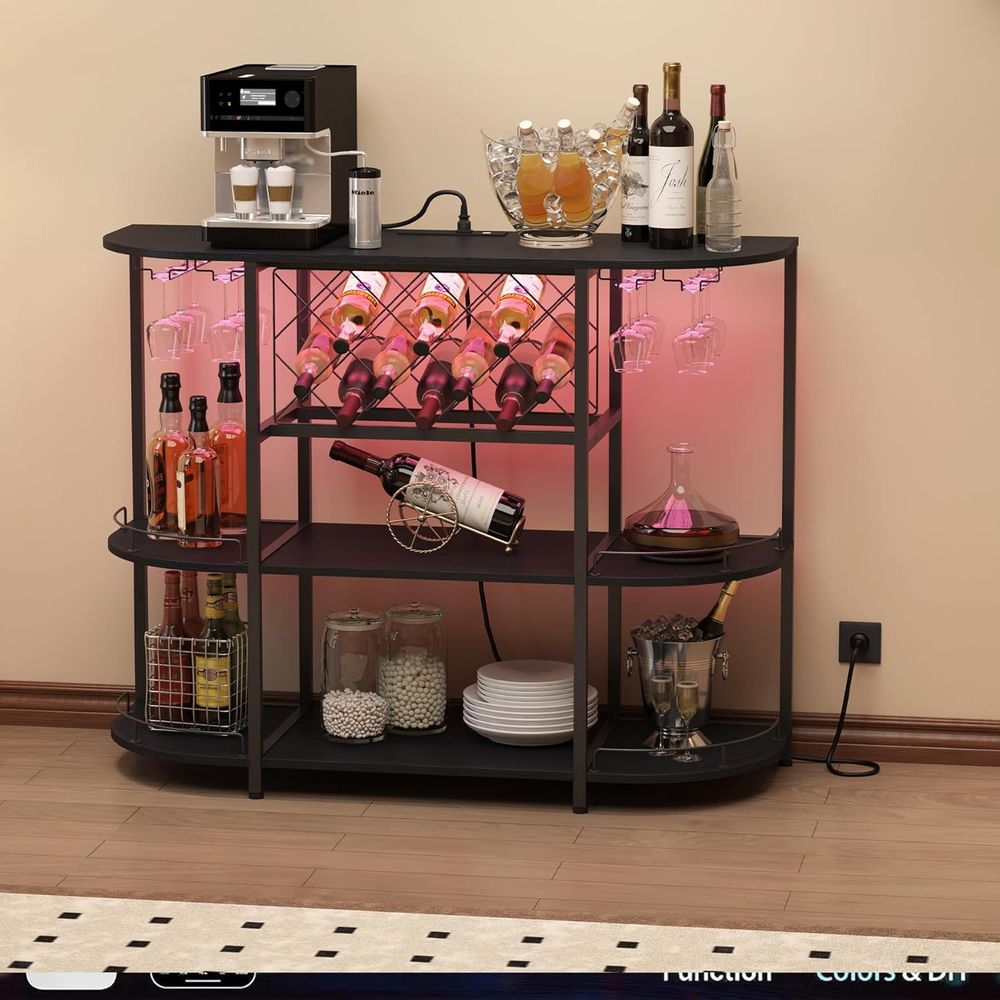 Siyah 3 Katmanlı Sehpa, Şarapl - Wine & Beer Unlimited Spirits Photos incelemesi ve fiyatı