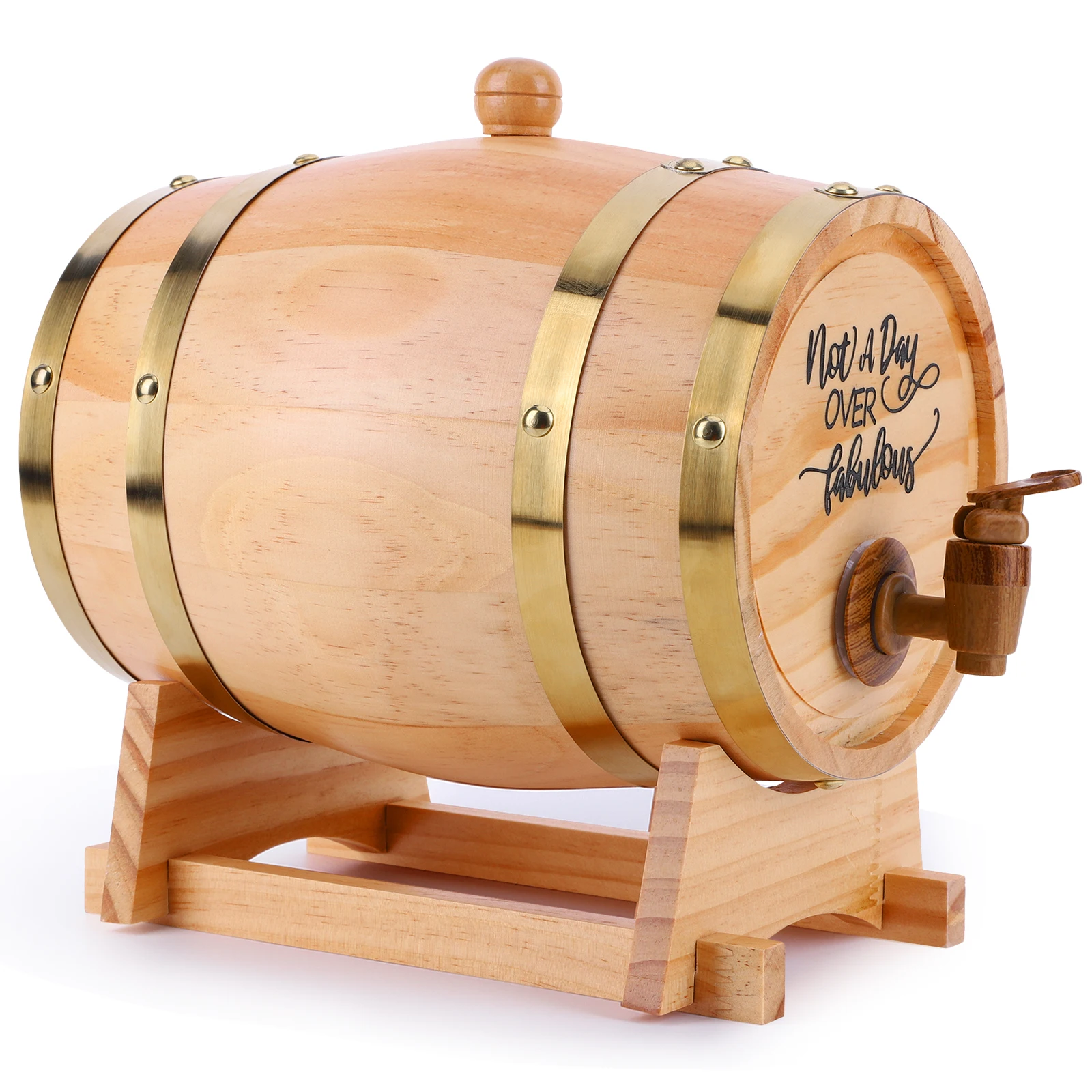 3L Ahşap Viski Fıçısı, Standlı - Wine Beer Cocktail incelemesi ve fiyatı