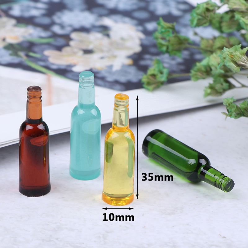 6 adet 1:12 Dollhouse Minyatür - Wine In Beer Bottle incelemesi ve fiyatı