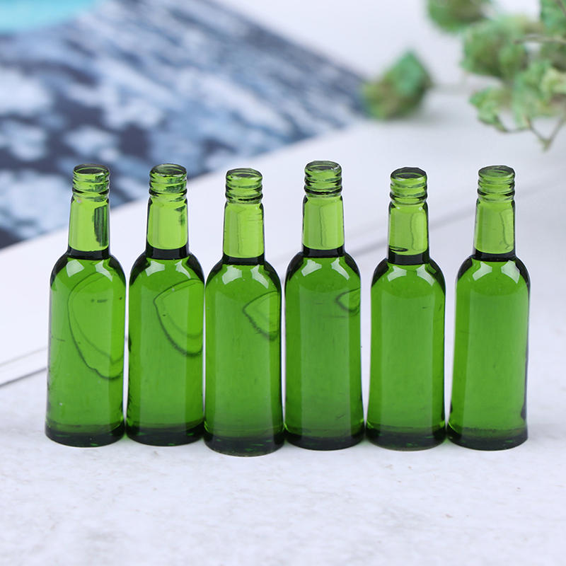6 adet 1:12 Dollhouse Minyatür - Wine In Beer Bottle incelemesi ve fiyatı