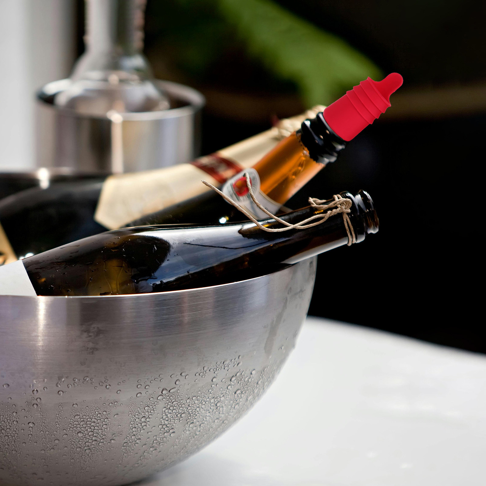 4 adet silikon şarap şişesi tı - Wine Stopper Vacuum incelemesi ve fiyatı