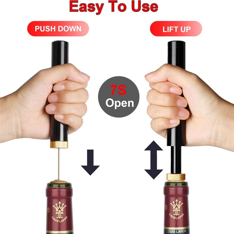 Taşınabilir Hava Pompası Şarap - Wine Stopper Vacuum incelemesi ve fiyatı