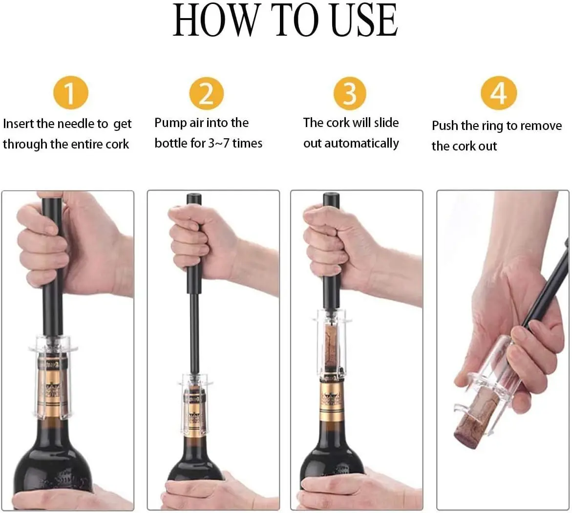 Hava Pompası Şarap Şişe Açacağ - Wine In Beer Bottle incelemesi ve fiyatı