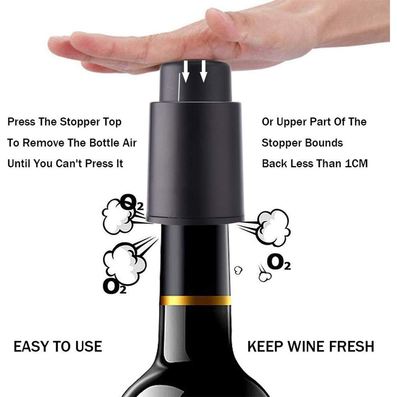 LMETJMA Şarap Şişesi Tıpaları  - Wine Stopper Vacuum incelemesi ve fiyatı